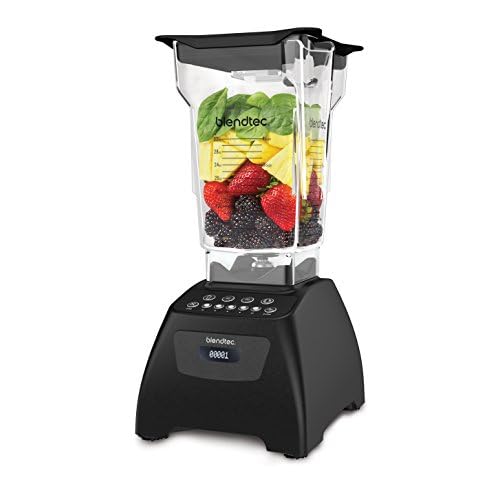 Blendtec Mixer Classic 575 – Kraftvoll & Vielseitig, 1580 Watt Motor, 4 Programme, 5 Geschwindigkeiten, Puls-Funktion, FourSide Behälter