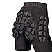 FytStycale Protective Shorts with Tailbone Cushion for Snowboarding and Ice Skating, M