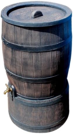 Amazon Co Jp ウイスキー樽風プラスチック製雨水タンク ウィリアム 1l Diy 工具 ガーデン