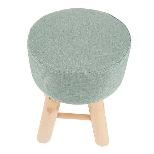 Ciieeo Solid Wood Stool Non-Slip Footstool for Boys and Girls Sturdy Easy to Clean Home Furniture