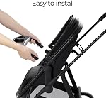 Mompush Snack Tray with Cup Holder for Mompush Wiz & Wiz Pro Stroller Only, Easy to Clean, Stroller Tray for Outings and Traveling