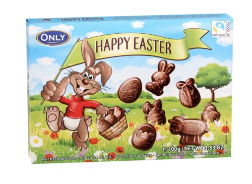 Milk Chocolate Happy Easter Figures Gift Box - 100 g