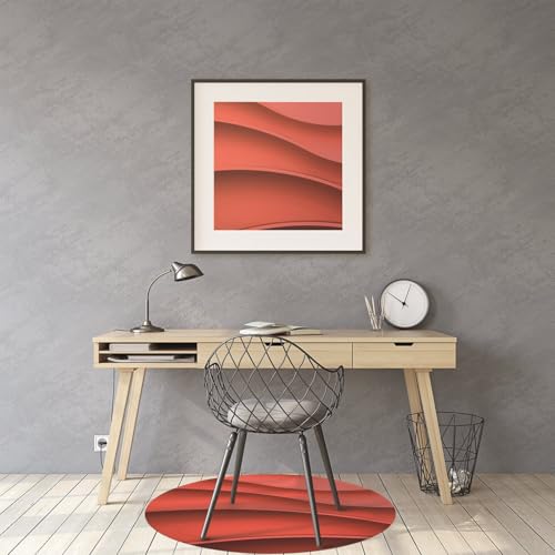 Tapis de chaise antidérapant et imperméable en PVC protecteur