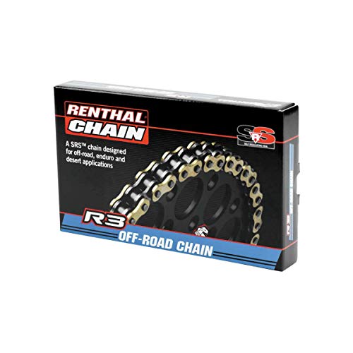 Renthal C413 R3-3 SRS Off Road O-Ring Chain, 520 x 114 Links with Connecting Link by Renthal - Used condition - US$80.11