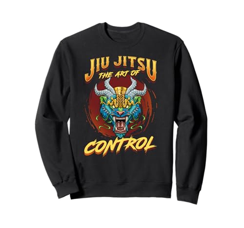 BJJ The Art Of Control - Grappling Jiu Jitsu Tiger Demon Sudadera