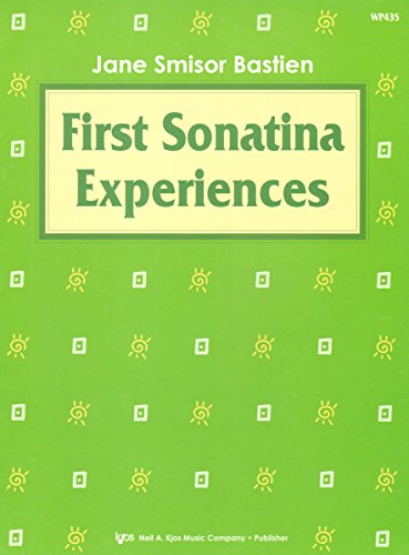 WP435 - First Sonatina Experiences 0849797365 Book Cover