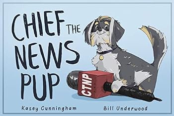 Hardcover Chief the News Pup Book