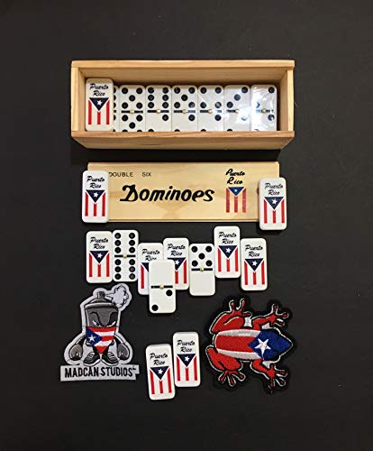 Domino de Puerto Rico Flag Value Pack Double Six miniatura 6