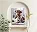 CSZPPQAF 5D Highland Cow Diamond Painting Kits for Adults, Cow Diamond Art Kits for Adults Beginner, DIY Full Drill Diamond Dots Gem Painting for Home Decor 12x16 Inch