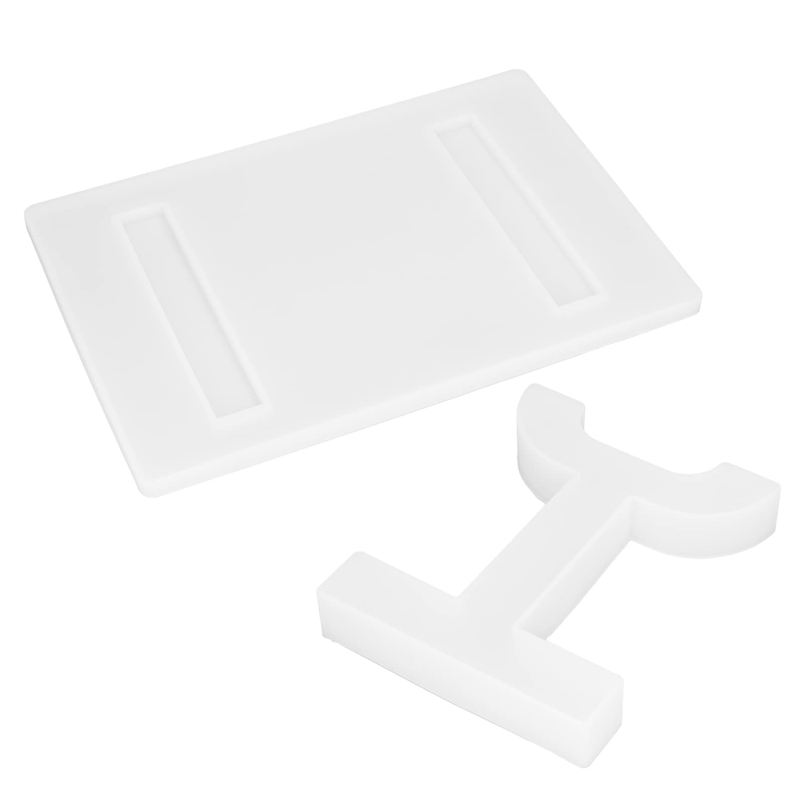 Moule en silicone pour plateau de bureau Aramox en résine époxy