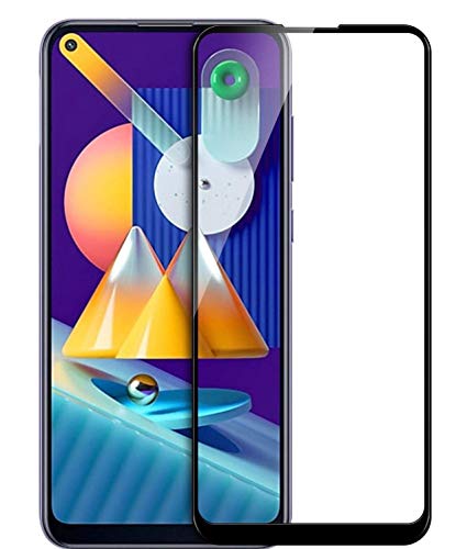 Image of Tempered Glass Screen Protector Compatible For Samsung Galaxy M11 / A11 with Edge to Edge Coverage and with Easy Installation Kit