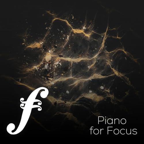 Piano for Productivity with Ocean Waves - 3 Hours - "Midnight Bloom"
