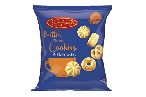 Santa Edwiges Mini Butter Cookies Tradicional 100G