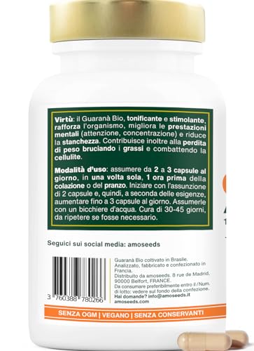 Biotiva Polvere di Guaranà Biologica 250 g - Redcare Biotiva Polvere di Guaranà Biologica 250 g - Redcare
