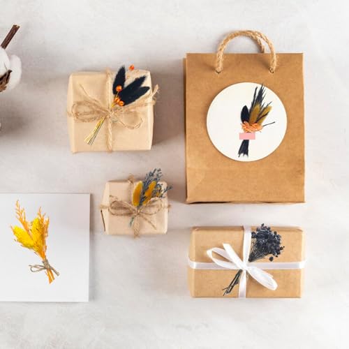 Christmas Dried Flowers for Crafts, 10Pcs Mini Bouquets miniatura 3