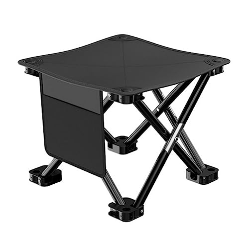 RUDDOG-Tragbarer-Klapphocker-Camping-Hocker-Folding-Samll-Stuhl-Tragbarer-Hocker-Fuer-Camping-Angeln-Wandern-Garten-Camping-Stuhl-Mit-Tragetasche
