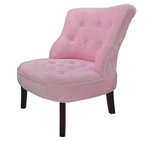 Sweety Toys 5444 Enfant Fauteuil Enfants Canapé Rose supersüss, Très