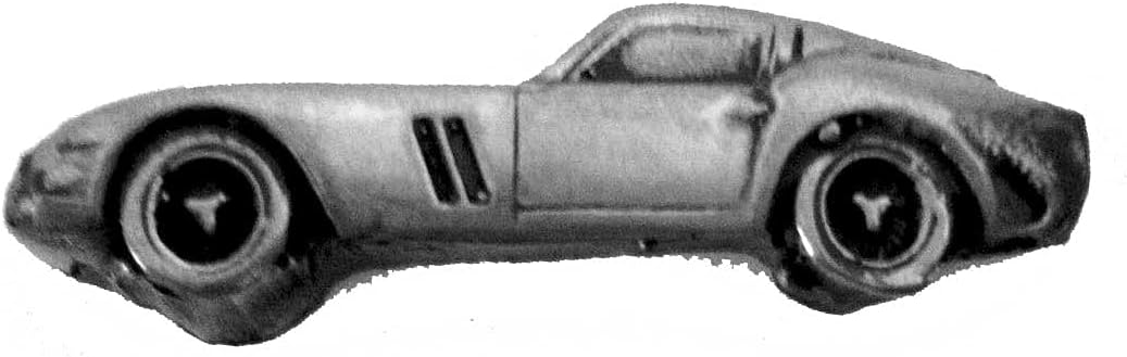 Super sports classic car GTO 250 ref68 Pewter effect design Fridge / office desk Magnet memo magnet fancy