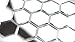 1" Hexagonal Mirror Mosaic Tile. 100 pcs