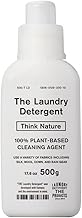 THE(ザ) Laundry Detergent [Think Nature] Main Body Bottle Refillable Room Drying Additive-Free Detergent For Baby's Clothes Also Fabric Softener Not Required 17.6 oz (500 g)