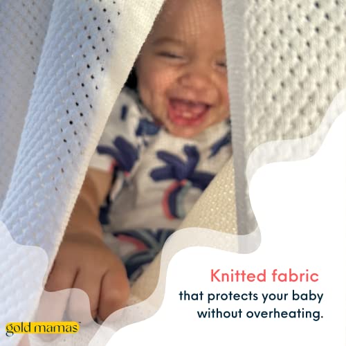 Breathable Nursing Cover for Breastfeeding | Ponchy by Gold Mamas | 5 in 1 Nursing Poncho | Baby Registry Essentials | Gray - Thumbnail 3