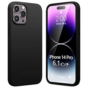 Esputunk iPhone14 Pro ケース マット ブラック iPhone14Proケース 衝撃吸収/軽薄型/米軍MIL規格/Qi無線ワイヤレス充電対応/すり傷防止 アイフォン 14 Pro カバー" 