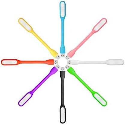 DEW LIGHTS USBled2 180 Degree Adjustable Mini USB LED Light, Multi-Colored