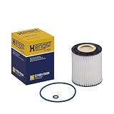 HENGST - Oil Filter E166H D538 - Oil Filter Insert for Cars - High Quality Engine Oil Filter for