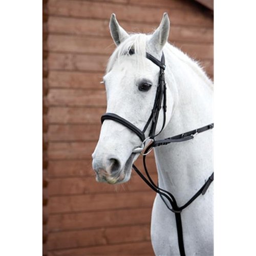 William Hunter Equestrian Hy Market Harborough - cob/Full - Black - Three D Rings on The reins