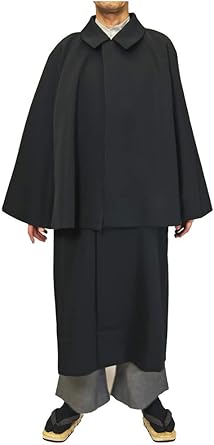 Amazon 男物着物 とんびコート インパネコート 大正ロマン 和装に似合うトンビ ポリエステル生地 日本製 和装 通販