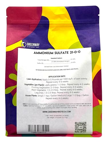 Greenway Biotech Ammonium Sulfate Fertilizer