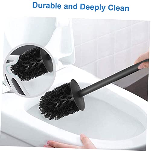 Brosse pour toilette sans éclaboussures Mipcase et support de protection - 8