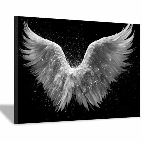 Art des ailes d'ange décoration maison HOQIU cadre mural moderne
