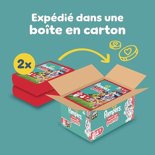 Pampers Baby Dry Pants Paw Patrol Taille 4 Pack mensuel 180 pcs - vue 3