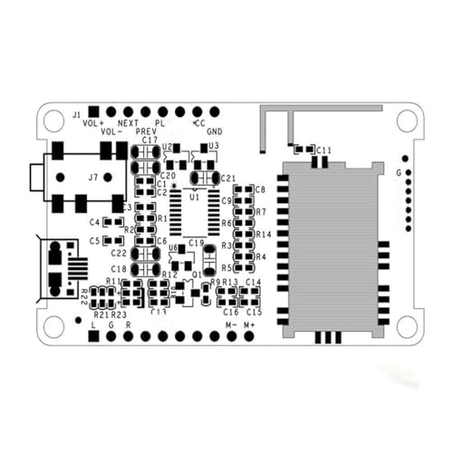Módulo de potencia QCC3031 altavoz Bluetooth 5.0 receptor audio APTX sin pérdidas 2