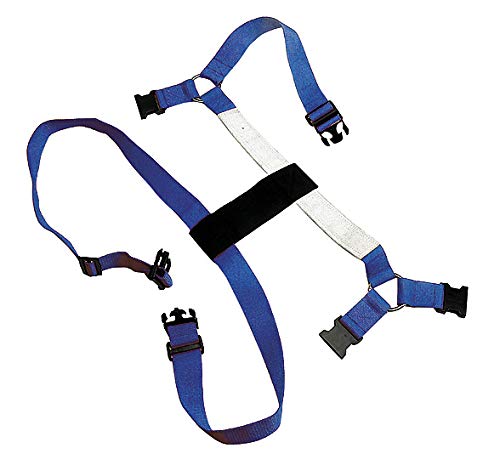 Harnais marqueur bélier nylon bleu réglable pour élevage ovin