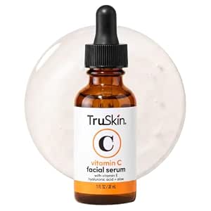 TruSkin Brightening Vitamin C Serum with Hyaluronic Acid, 1 fl oz