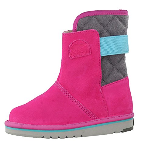 Produktfoto von Sorel Childrens Newbie, Unisex-Kinder Warm gefütterte Schneestiefel, Rot (Glamour 640), 25 EU