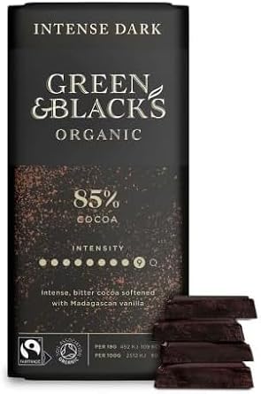 2 x Green & Black's 85% Dark Chocolate Bar 90g