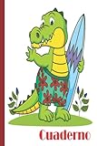  Cuaderno de surf: Cuaderno de surf, cuaderno de papel rayado para la escuela, estudiantes, regalo para niños, niños, niñas, cuaderno de surf, amante del surf
