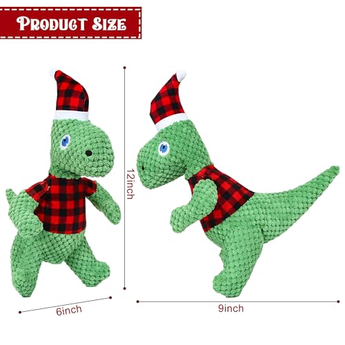 Juguete de Dinosaurio de Peluche para Perros miniatura 5
