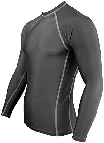 Rash Guards for Men - UV 50 Sun Protection Swim Shirts Long Sleeve