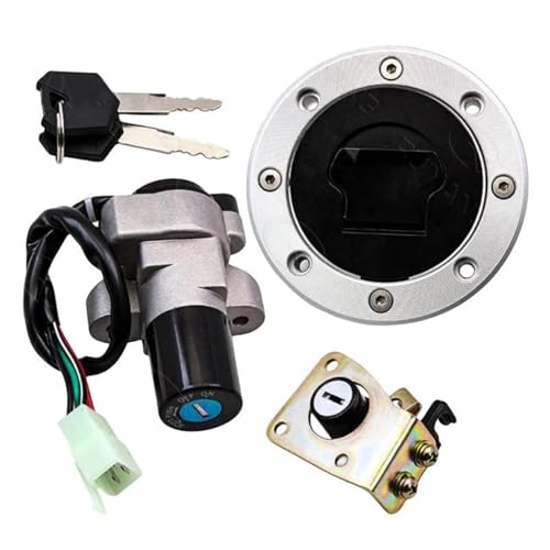 Tapa de tanque de combustible con cerradura anti robo para motos Suzuki Bandit 250 y 400