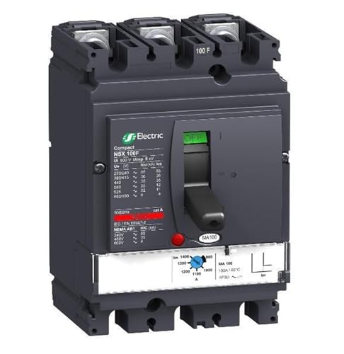 Disjoncteur EasyPact CVS160F 36kA déclencheur magnétique MA 150A LV516440