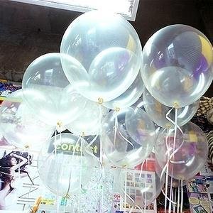 NEO Special Colors 10'' Party Balloons Latex Balloons 100pcs/pack (Clear)
