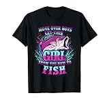 Mädchen Angelshirt Lassen Sie Dieses Mädchen Ihnen Zeigen, wie man angelt Preisgünstiges Grafik-T-Shirt, Herren, Schwarz, XL