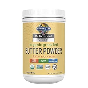 Garden Of Life Dr. Formulated Keto – Organic Grass Fed Butter Powder 300 grams