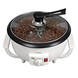 LEONEBEBE Kaffeeröster Elektrisch 750g – Professionelle Röstmaschine für Kaffeebohnen, Nüsse & Samen | 240°C einstellbare Temperatur, rauchfreies Rösten | Ideal für Haushalt & Café (ohne Timer)