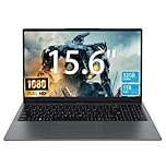 15.6“ FHD Gaming Laptop - Ryzen 7 5825U Processor (8C/16T, Up to 4.5GHz), 32GB RAM, 1TB NVMe SSD, Laptop Computer with Backlit Keyboard, Fingerprint Reader, Webcam Switch, Windows11 Pro - Grey