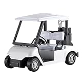 Miniature Golf Charm: Ce jouet de voiturette de golf propose une construction détaillée en alliage, ce qui en fait une superbe réplique miniature parfaite pour les amateurs de golf et les collectionneurs..Son design réaliste capture l'essence d'une vraie voiturette de golf, ajoutant du charme et de l'authenticité à tout affichage.